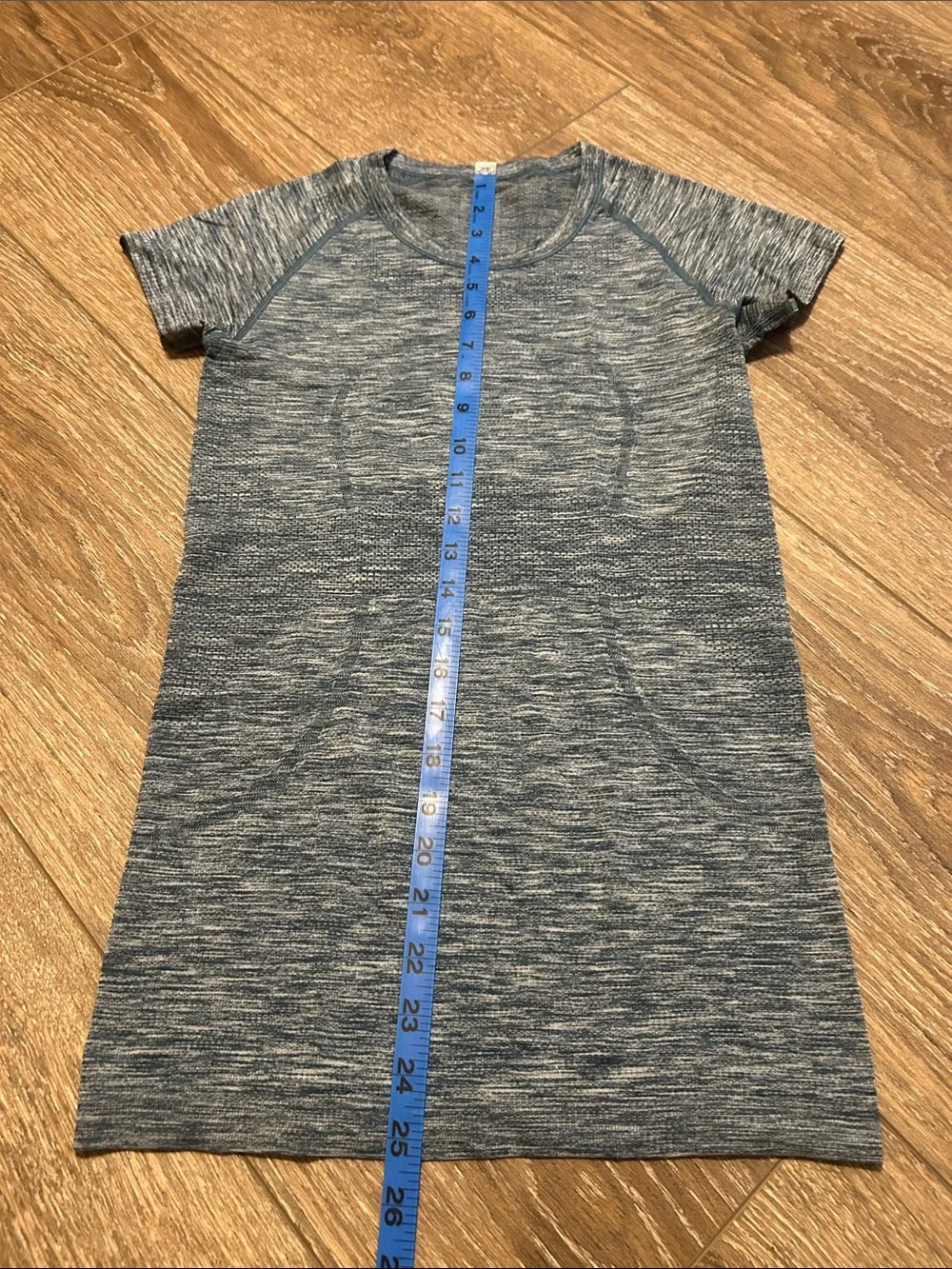 lululemon athletica Heathered Blue Swiftly Tech Short-Sleeve Performance Tee